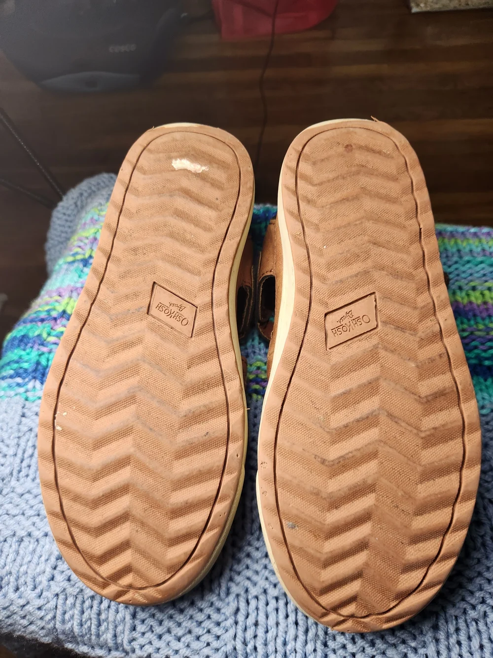 OshKosh B'gosh Tan/Brown Woven Fisherman Sandals
